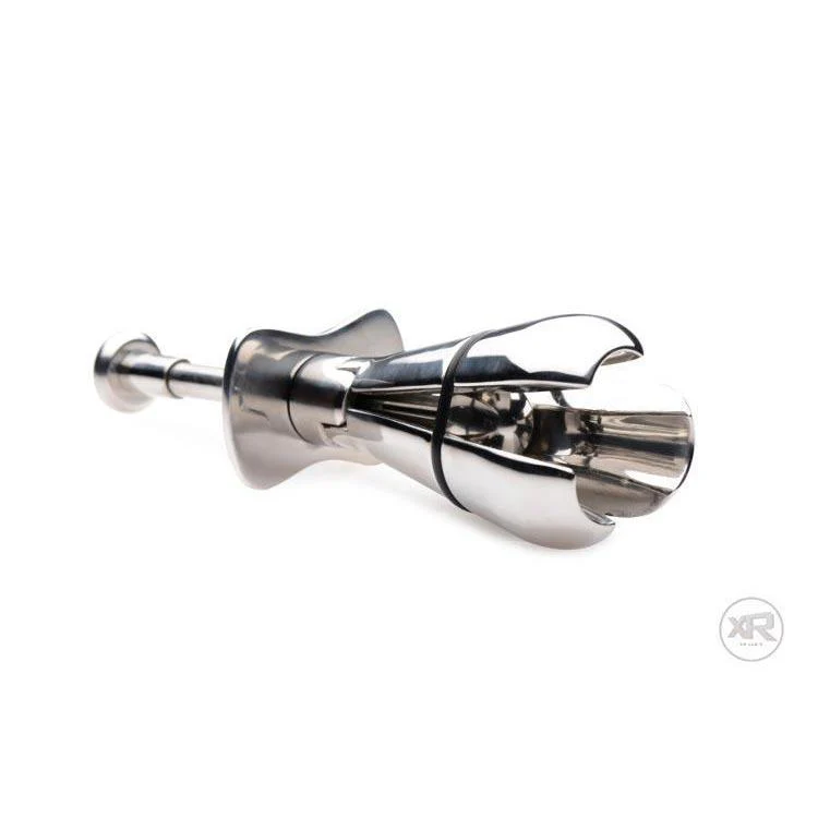 Stainless Steel Locking Anal Plug - Image 7