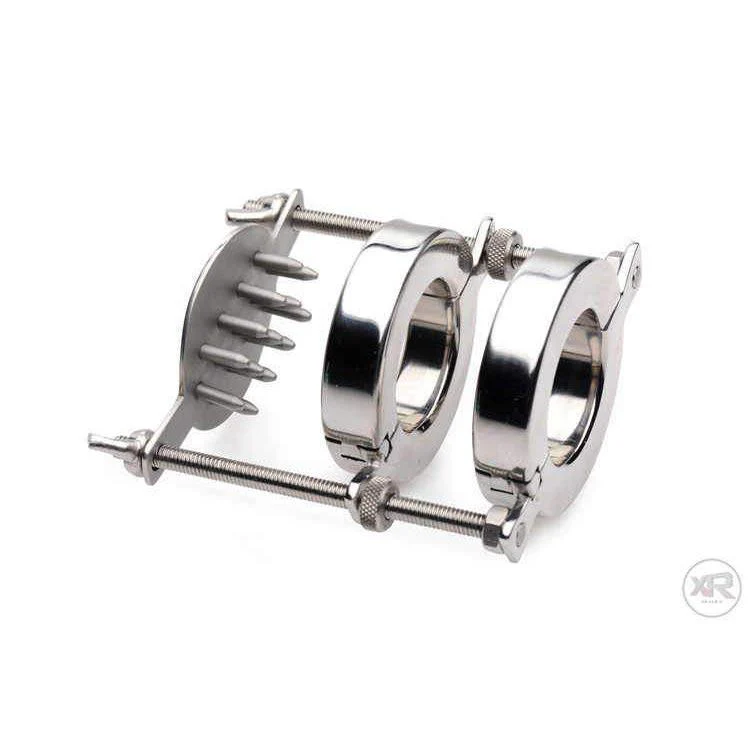 Stainless Steel Spiked CBT Ball Stretcher and Crusher - Image 3
