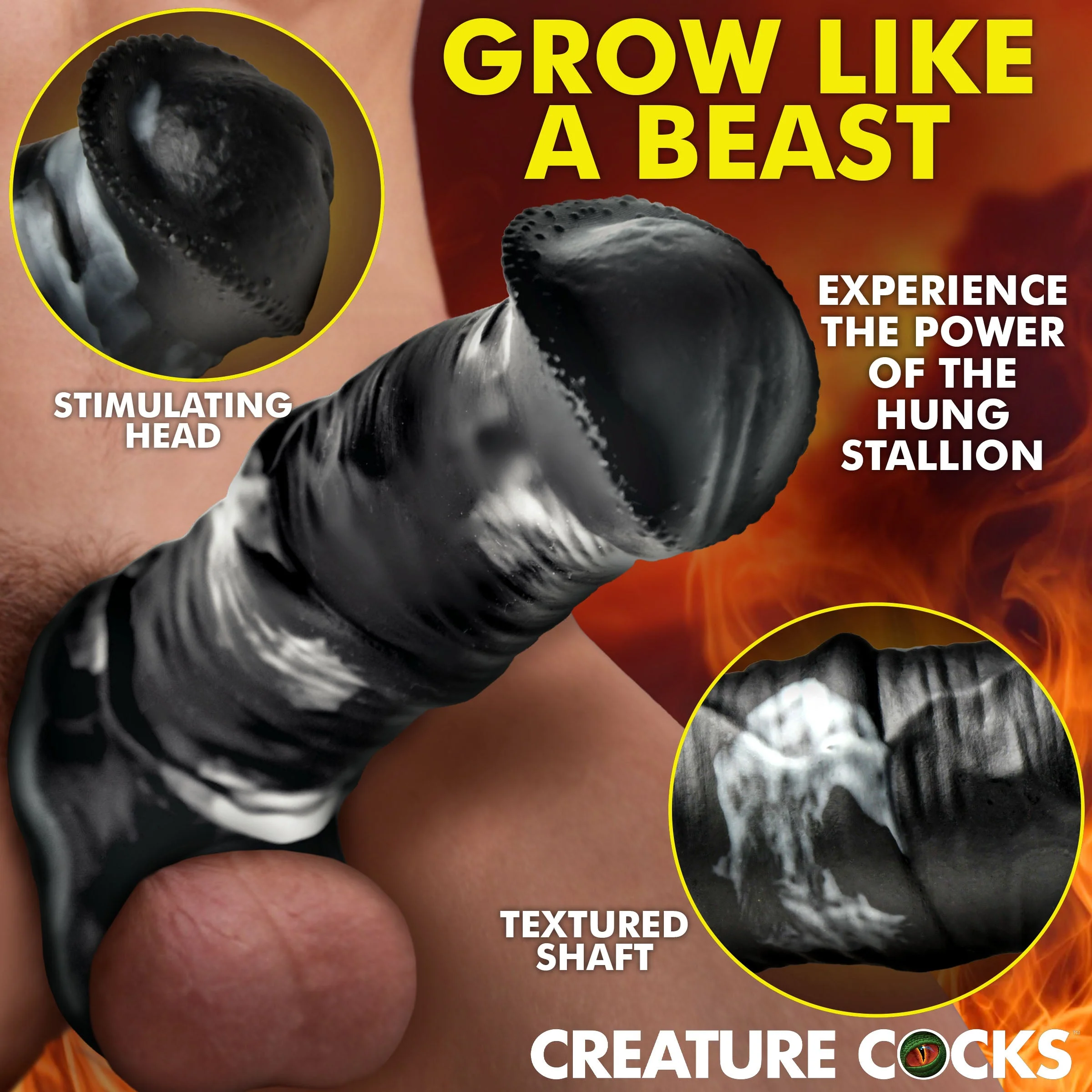 Stallion Silicone Penis Extension - Image 2