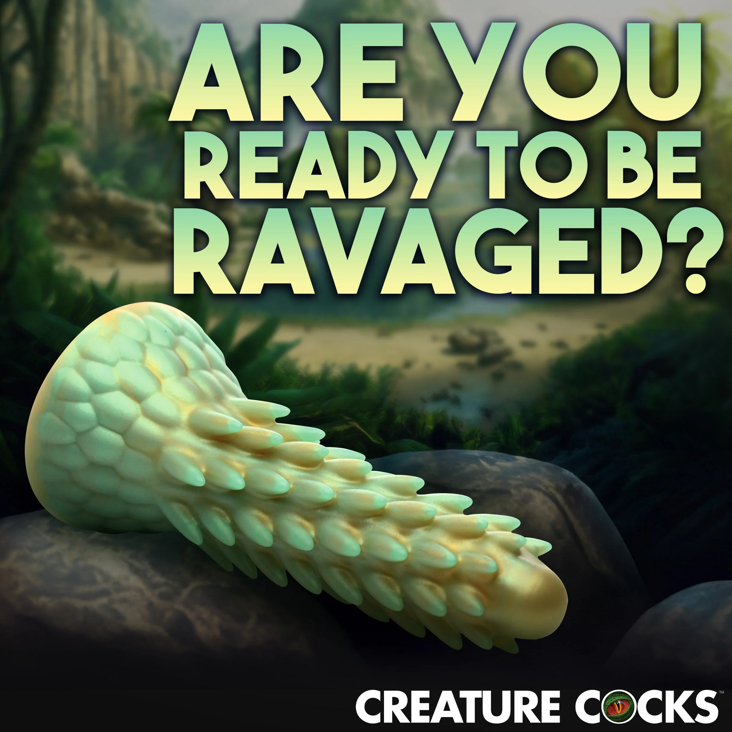 Stegosaurus Spiky Reptile Silicone Dildo - Image 3