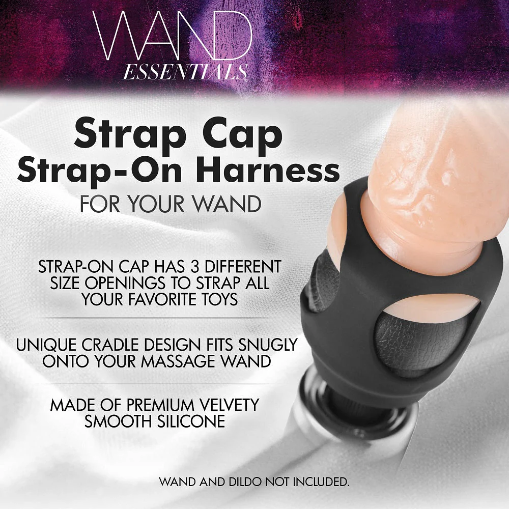 Strap Cap Wand Harness for Dildos - Image 3