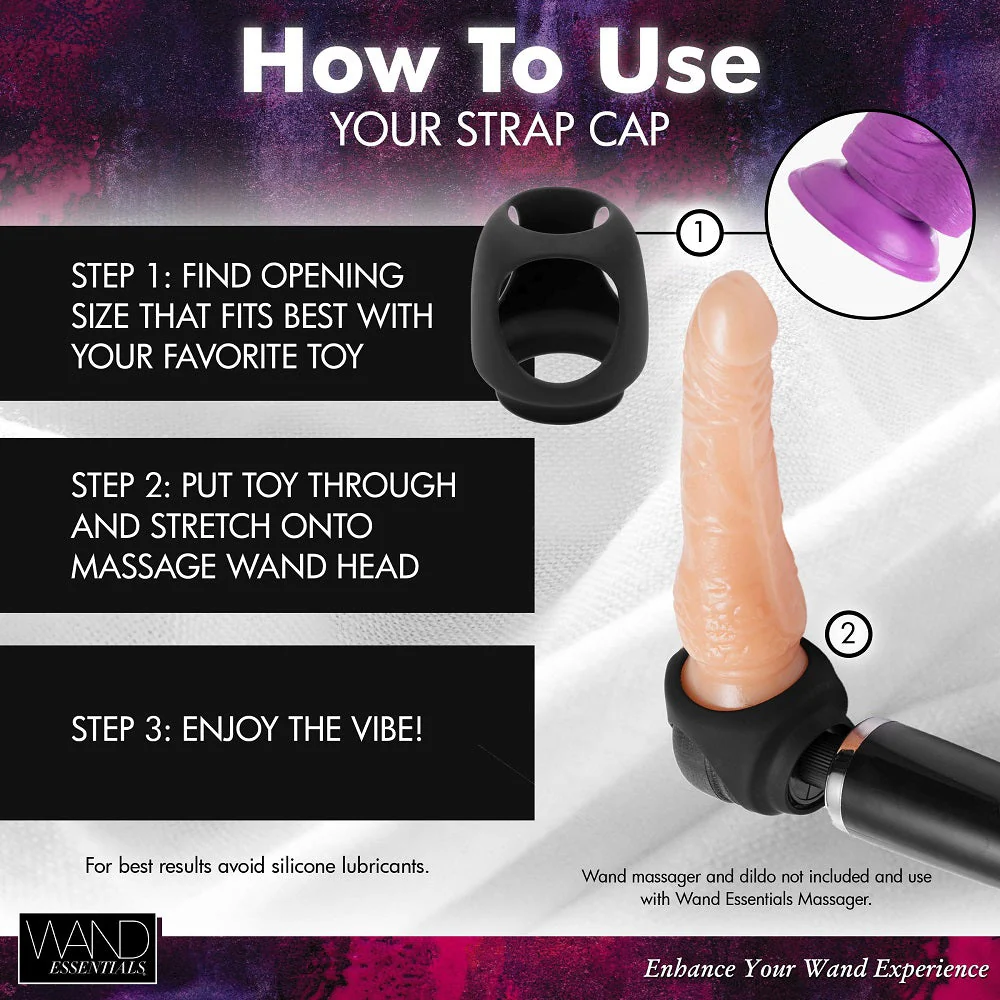Strap Cap Wand Harness for Dildos - Image 8