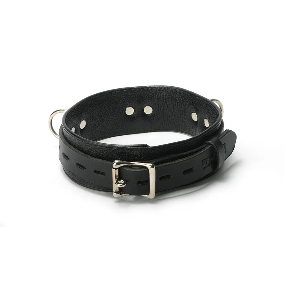 Strict Leather Deluxe Locking Collar - Image 3