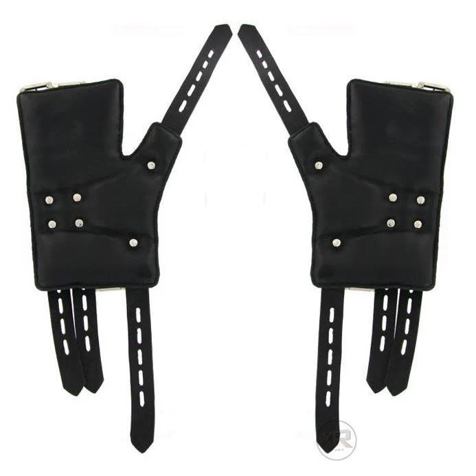 Strict Leather Four-Buckle Suspension Cuffs - Image 5