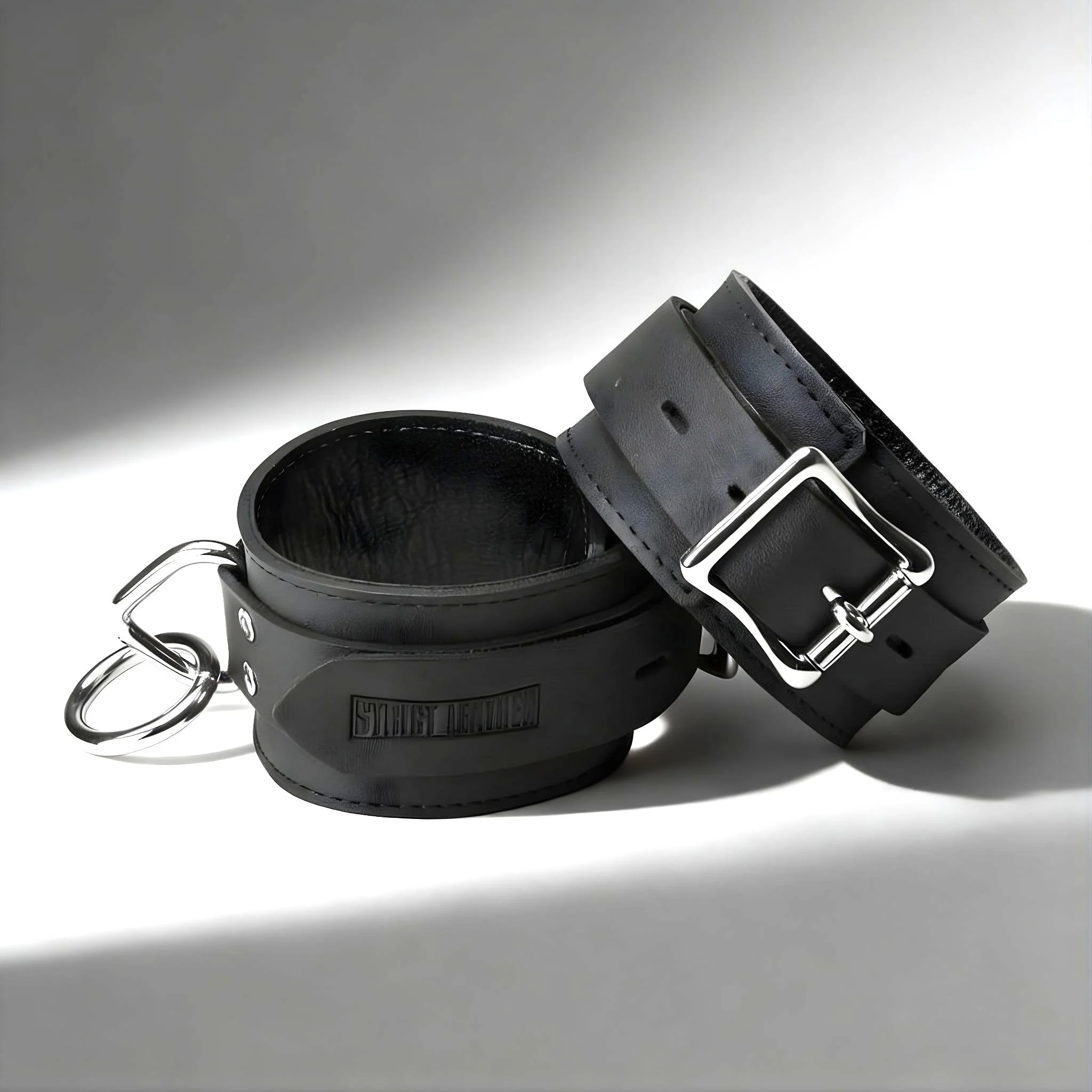 Strict Leather Locking Cuffs - Image 3
