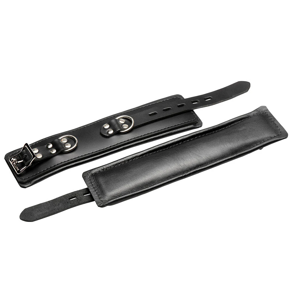 Strict Leather Padded Premium Locking Restraints - Image 3