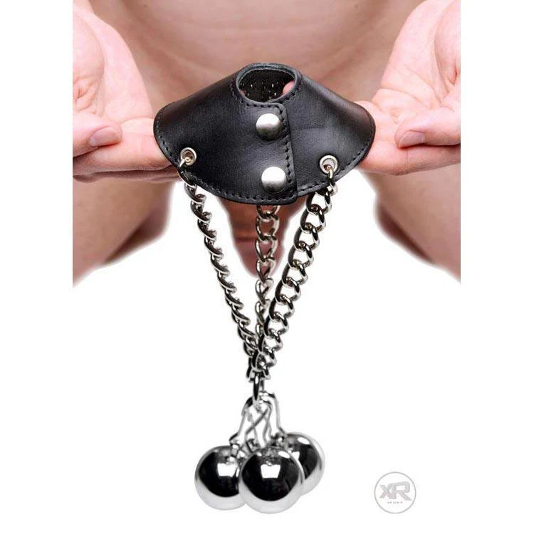 Strict Leather Parachute Spiked Ball Stretcher - Image 2