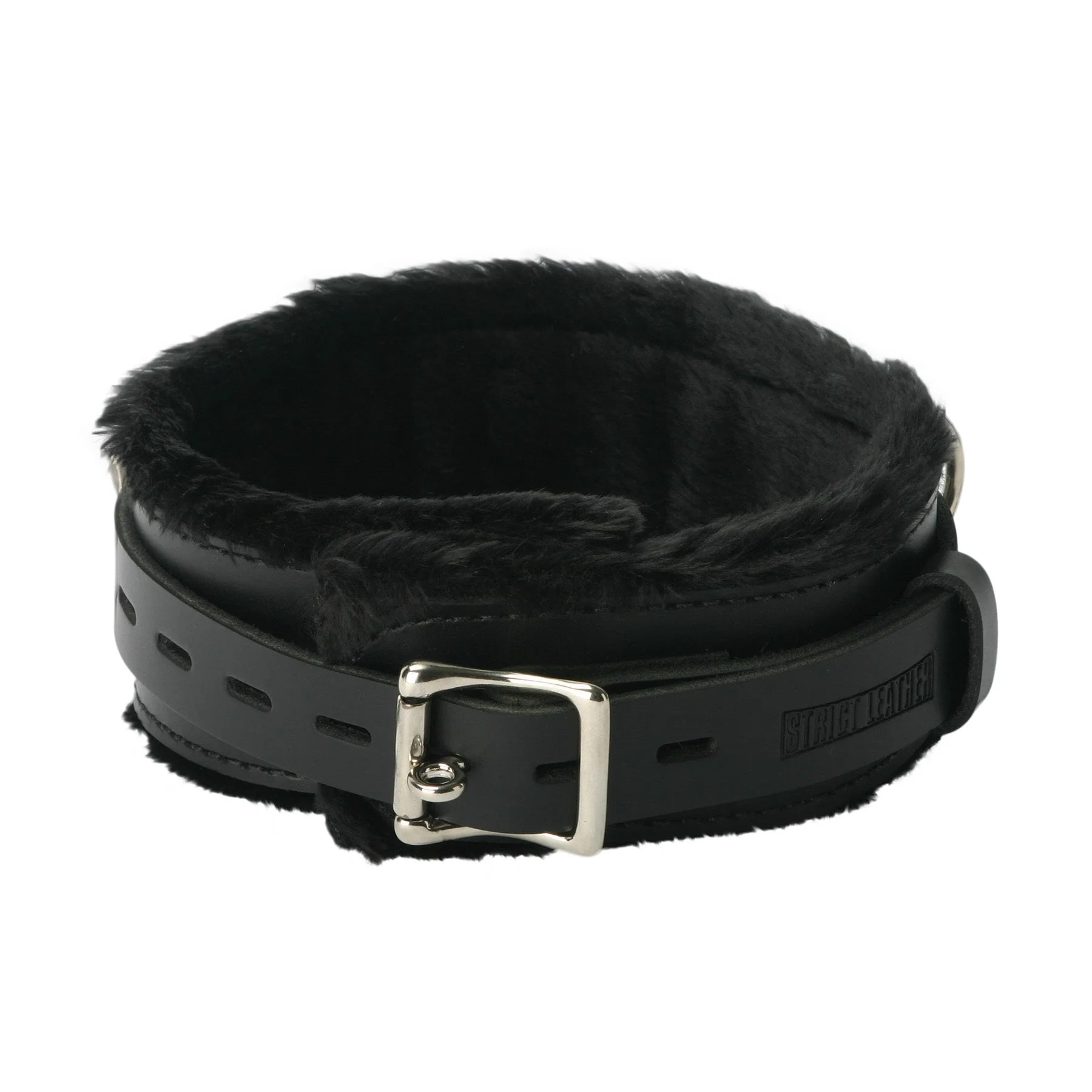 Strict Leather Premium Fur Lined Locking Collar - Image 4