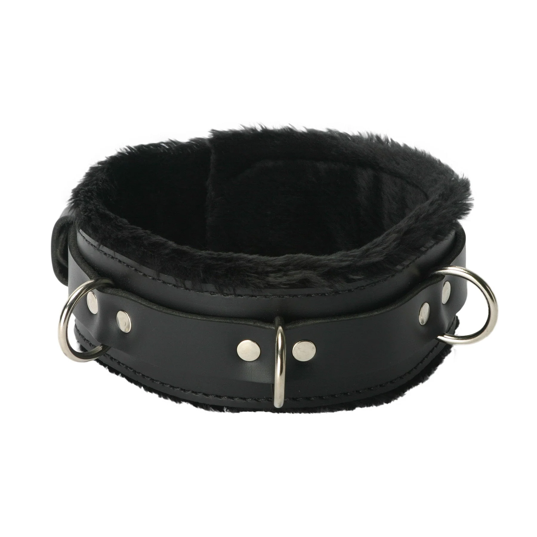 Strict Leather Premium Fur Lined Locking Collar - Image 5