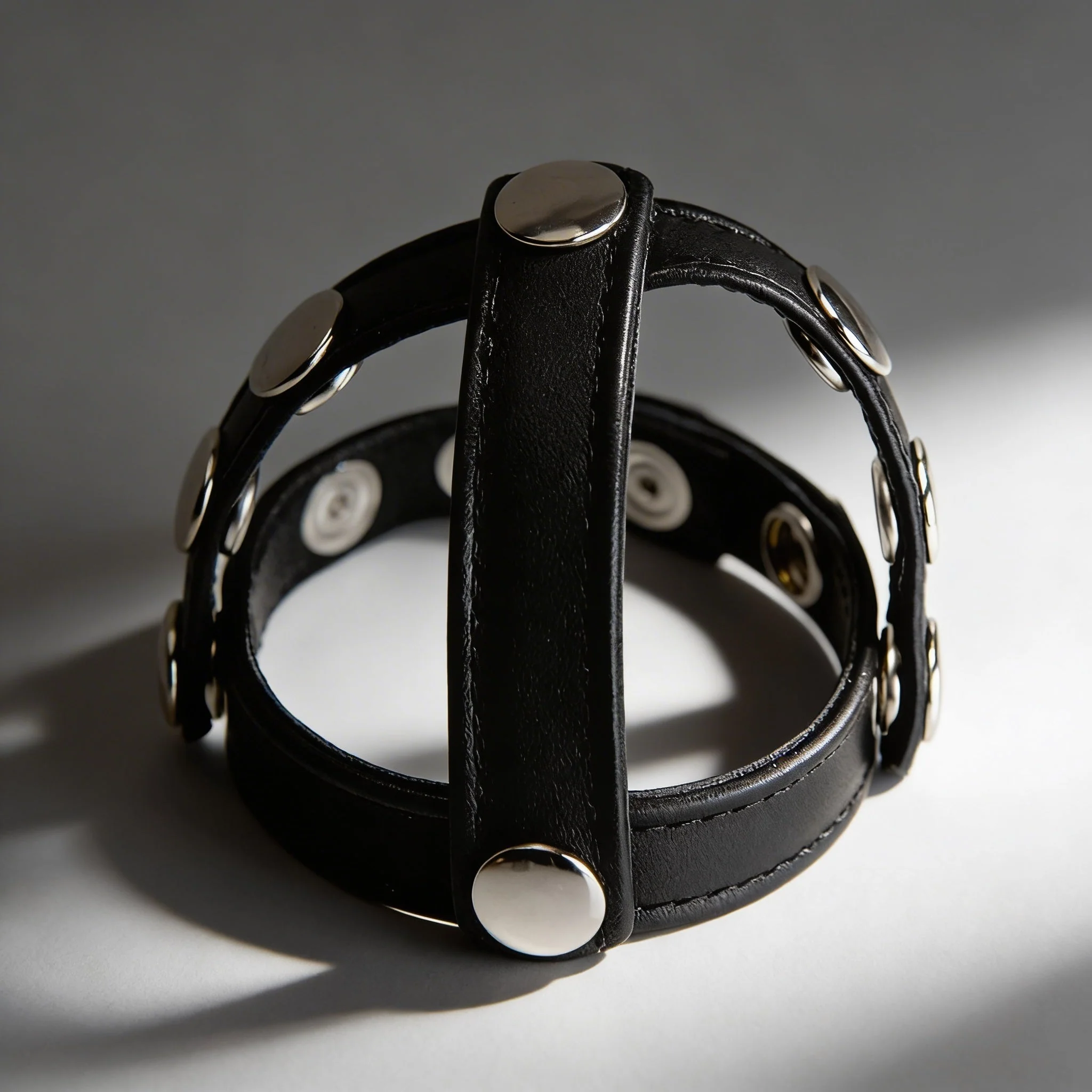 Strict Leather Snap-On Cock and Ball Harness - Image 3