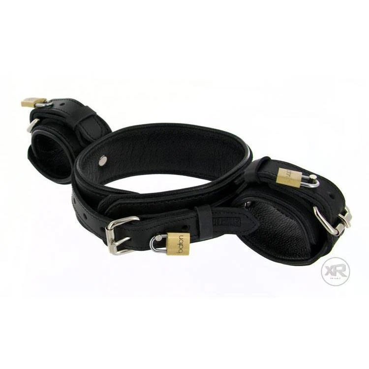 Strict Leather Wrist-to-Neck Restraint - Image 4