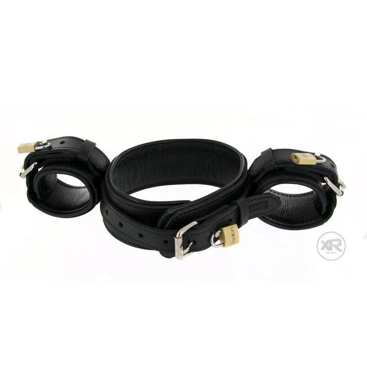 Strict Leather Wrist-to-Neck Restraint - Image 5