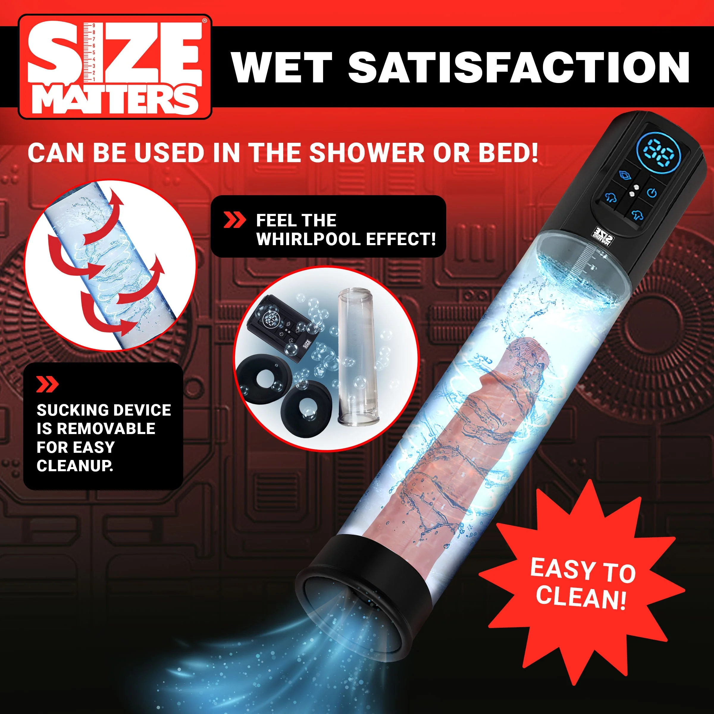 Sucking Penis Pump with Digital Display - Image 8