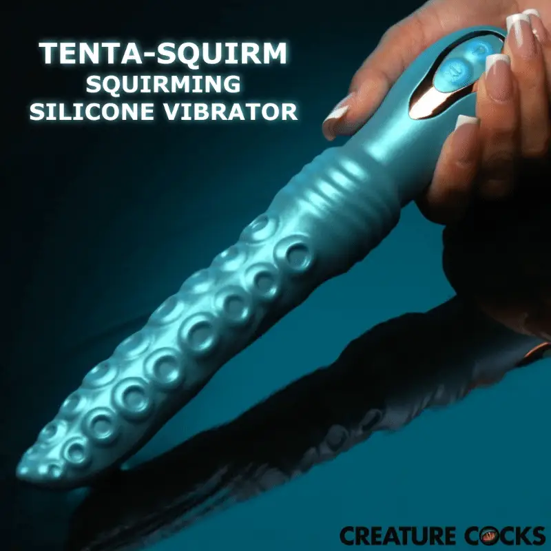 Tenta-Squirm Squirming Silicone Vibrator - Image 3