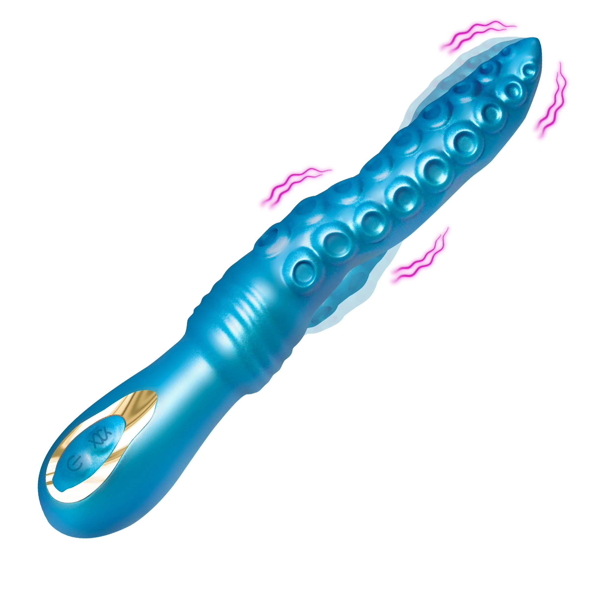 Tenta-Squirm Squirming Silicone Vibrator - Image 6