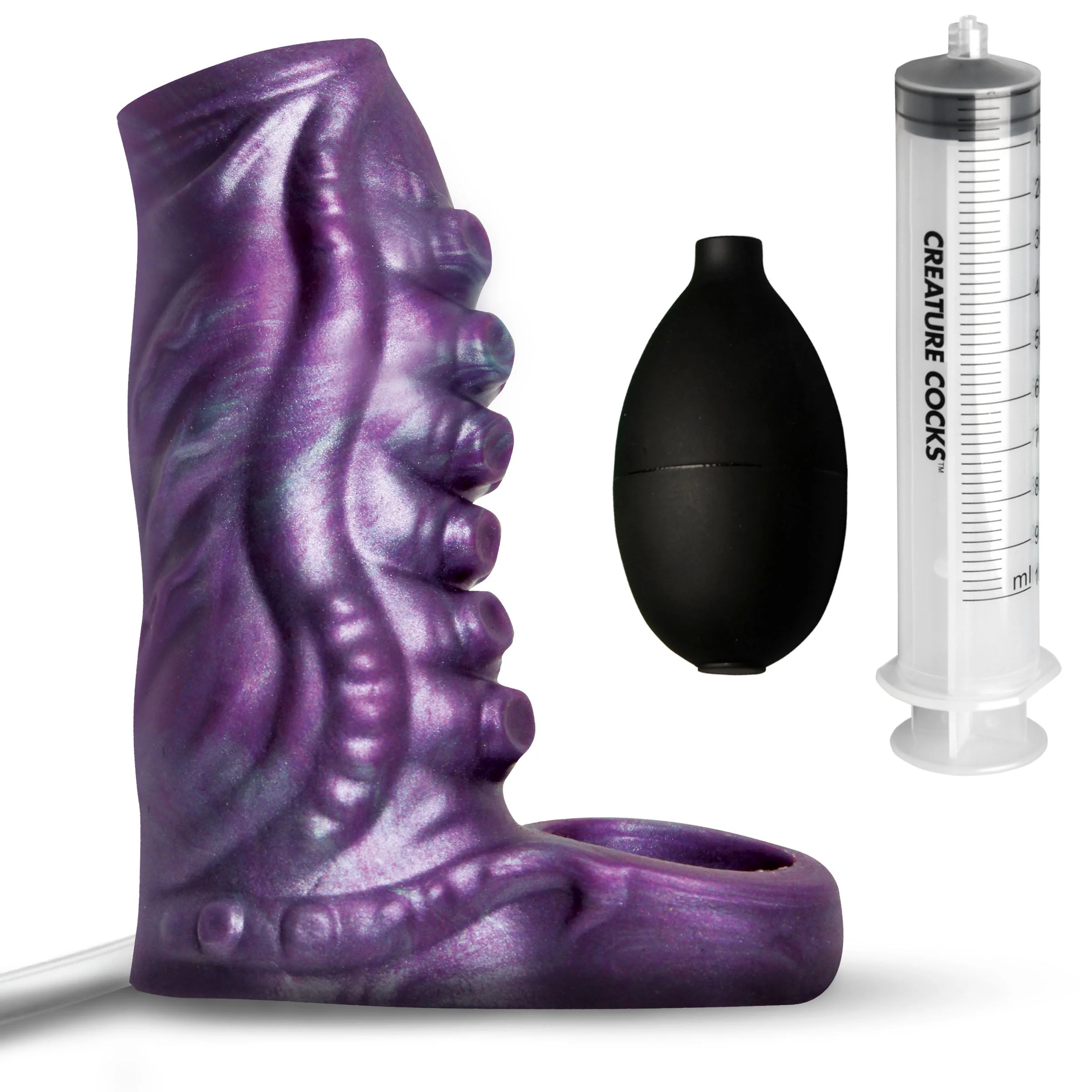 Tentacle Squirting Silicone Penis Enhancer - Image 7
