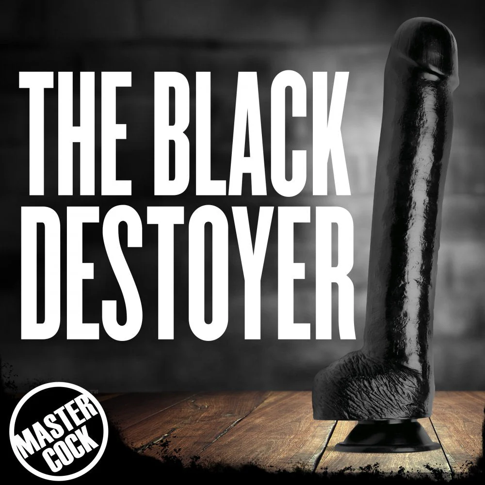 The Black Destroyer Huge Dildo - Image 2