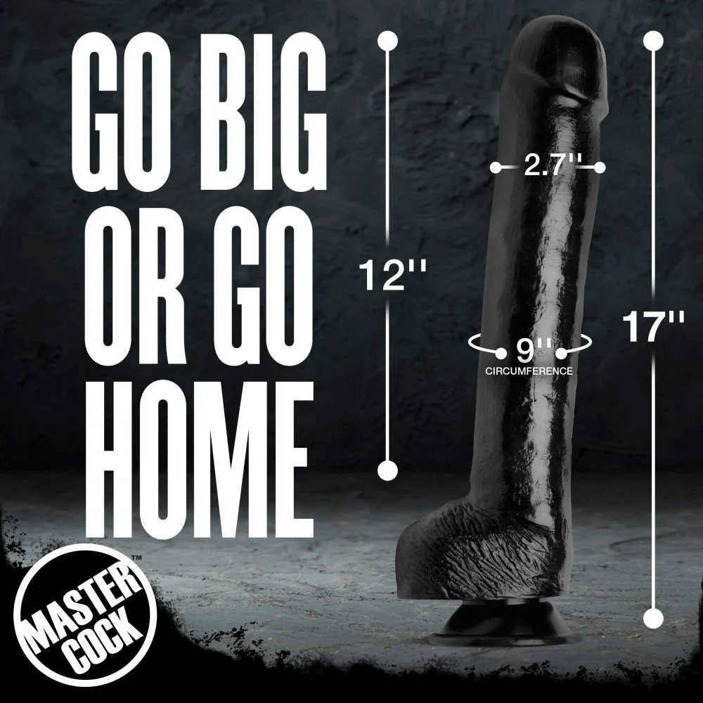 The Black Destroyer Huge Dildo - Image 6