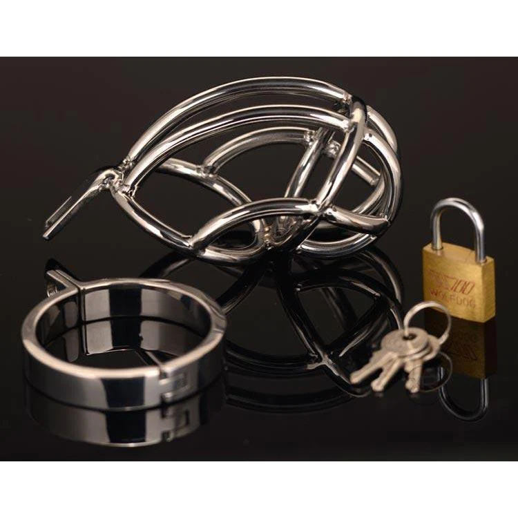 The Captus Stainless Steel Chastity Device - Image 3