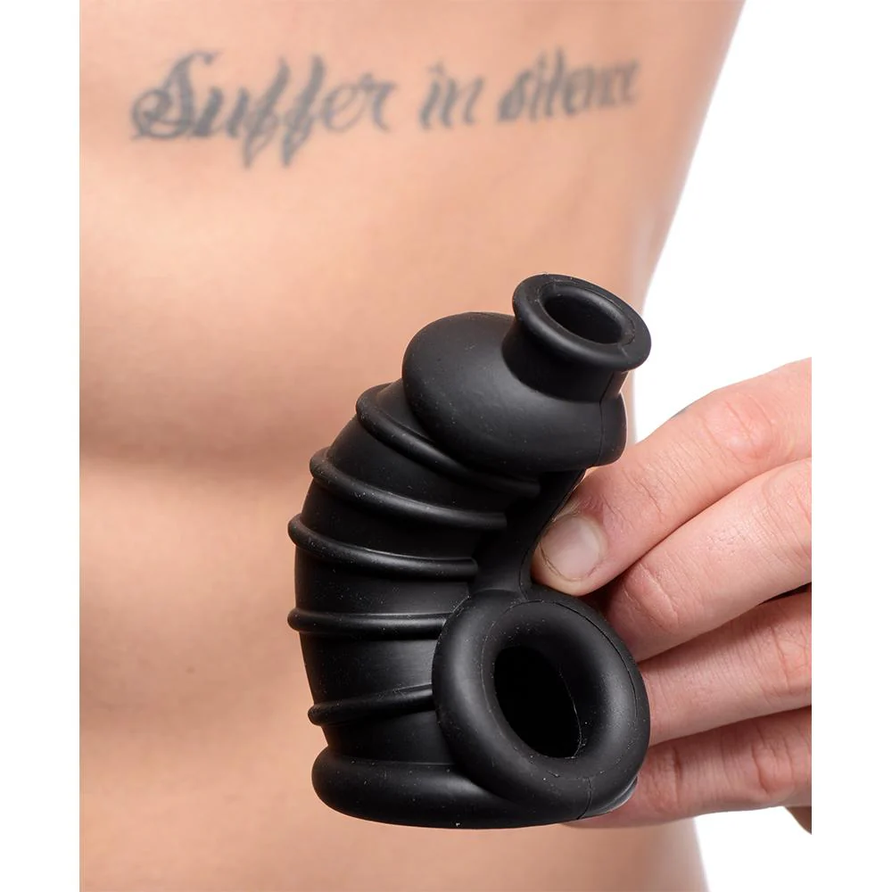 The Chamber Silicone Chastity Cage - Image 3
