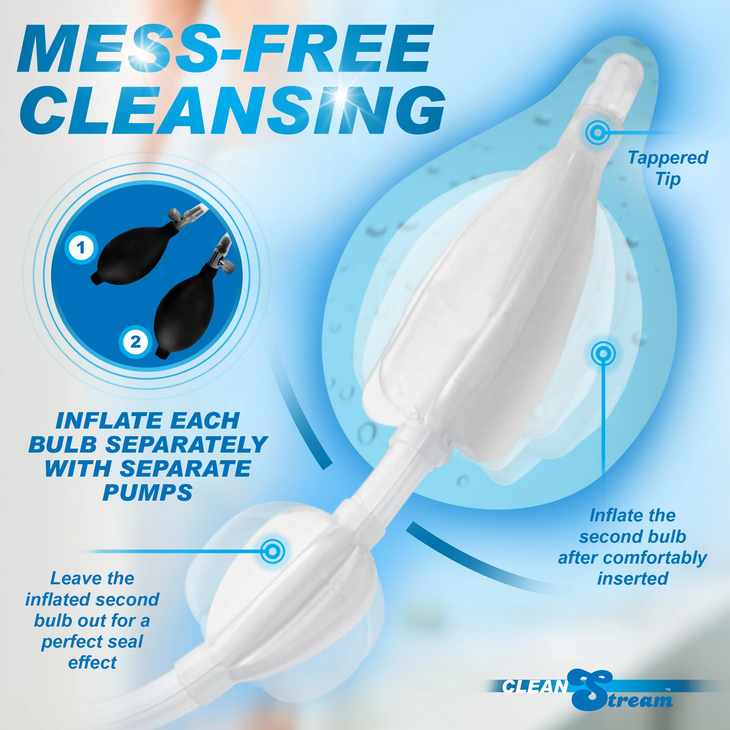 The CleanStream Double Balloon Enema Nozzle - Image 4