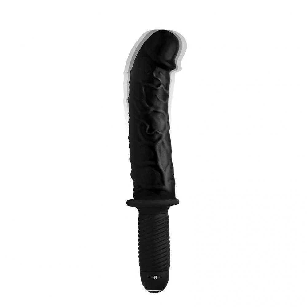 The Curved Dicktator 13 Mode Vibrating Giant Dildo Thruster - Image 3