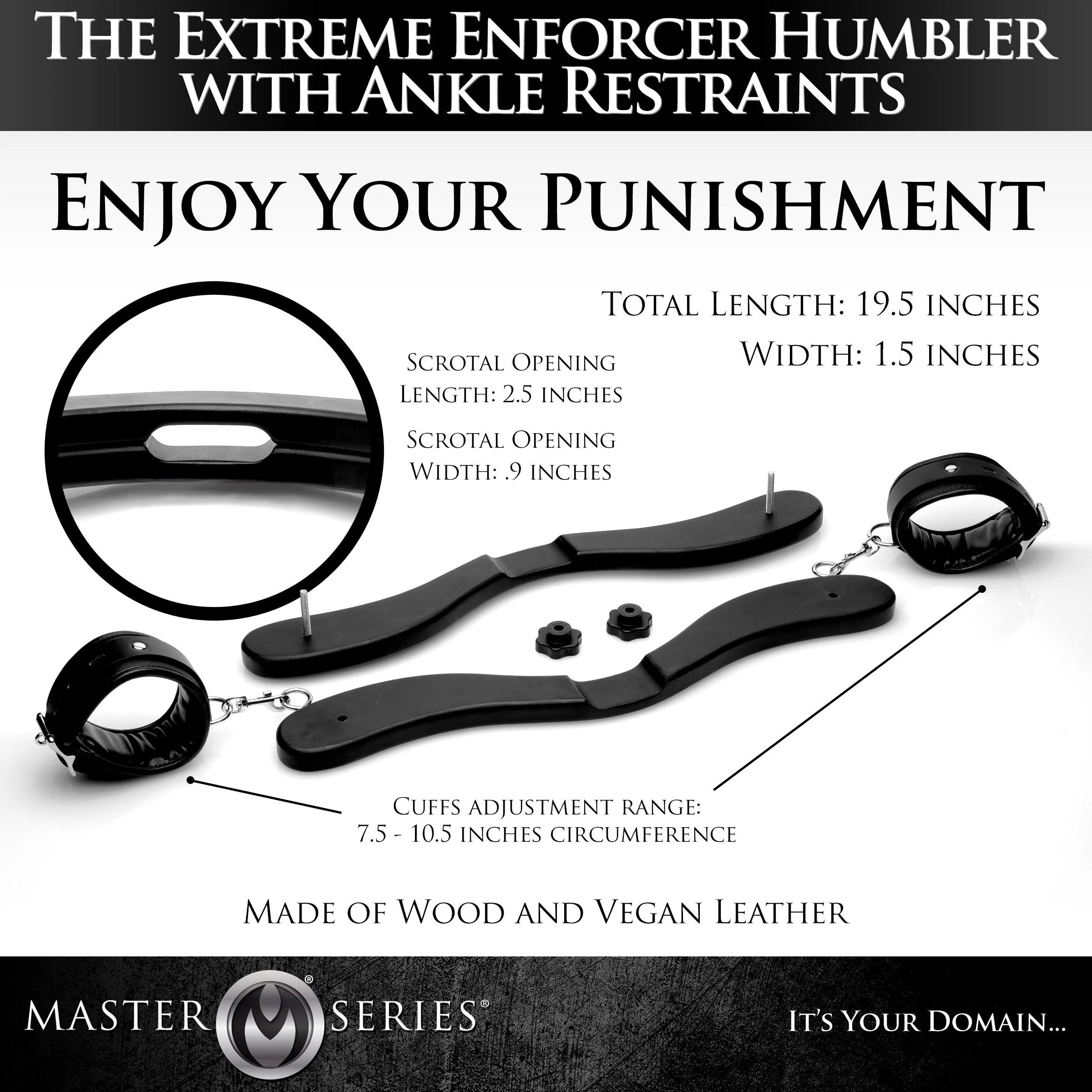 The Extreme Enforcer Humbler with Ankle Restraints - Image 5