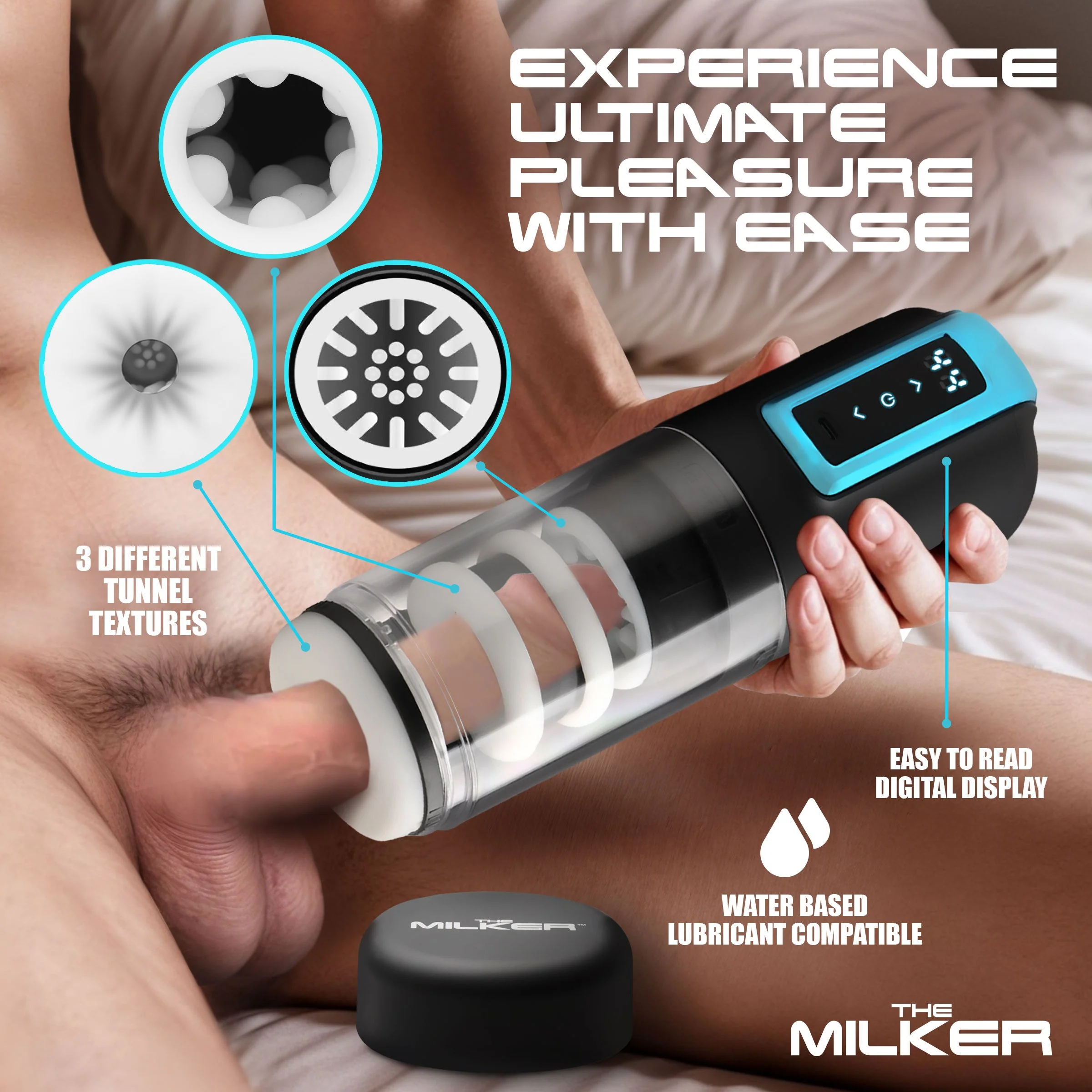 The Milker Roto-Stroke Thrusting and Rotating Masturbator - Image 3