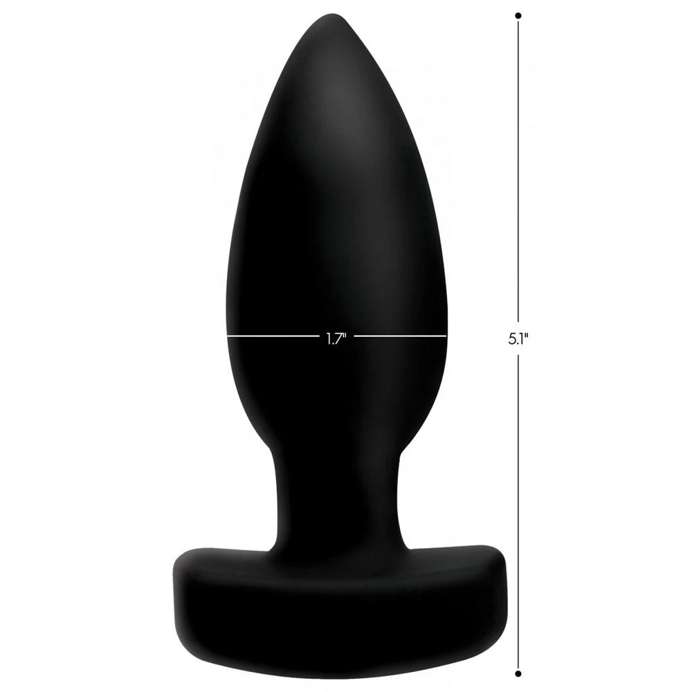 The Taper 10X Smooth Silicone Remote Control Vibrating Butt Plug - Image 5