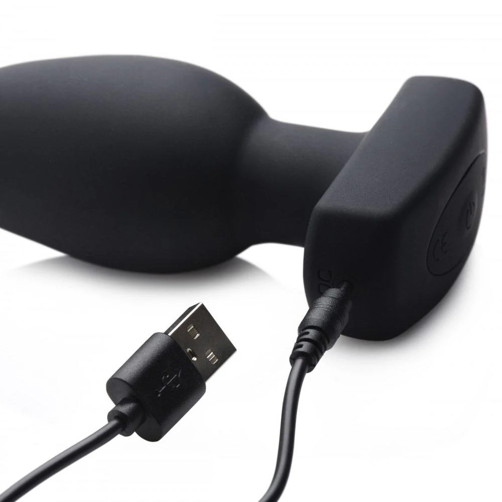 The Taper 10X Smooth Silicone Remote Control Vibrating Butt Plug - Image 6