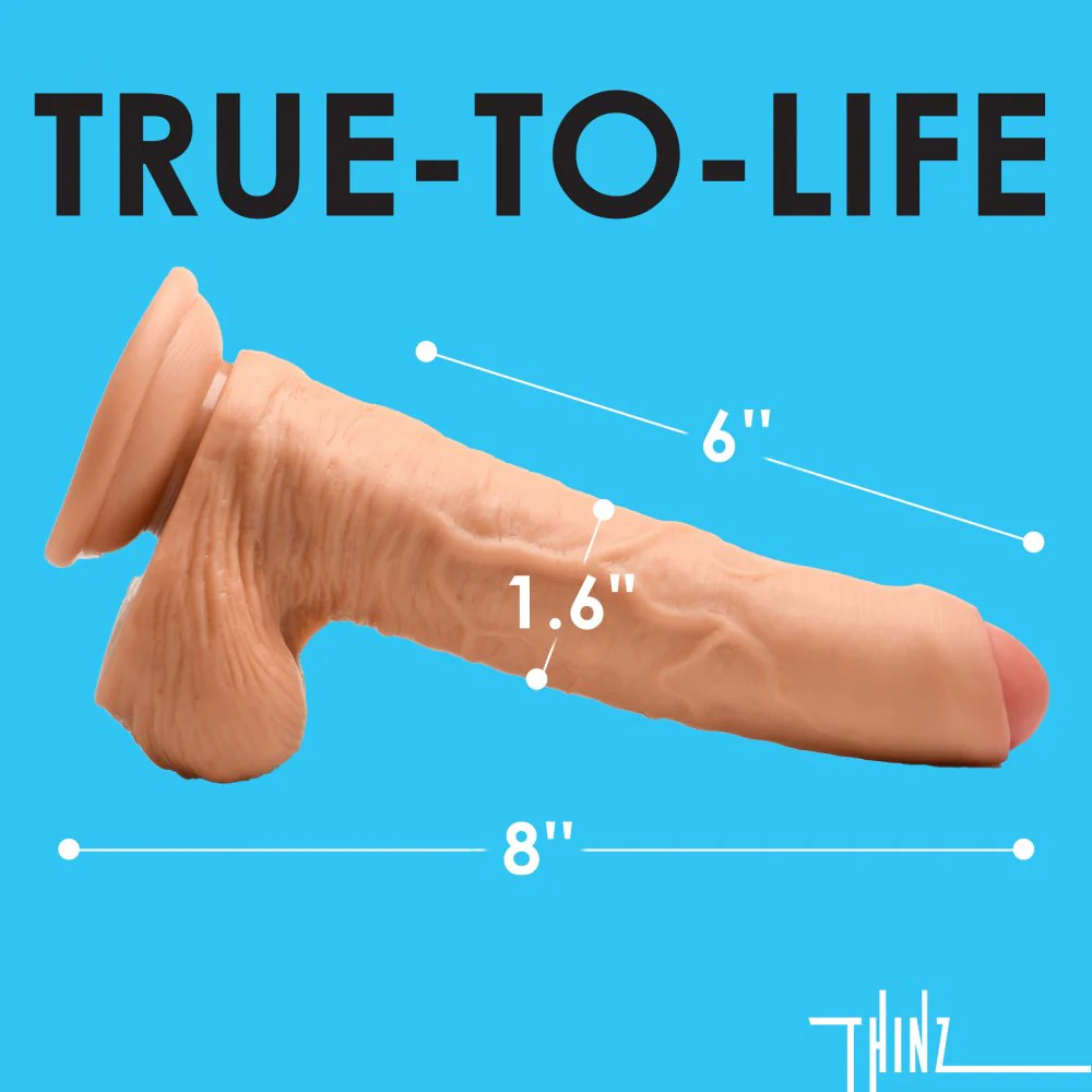 Thinz Uncut Dildo with Balls - Image 4