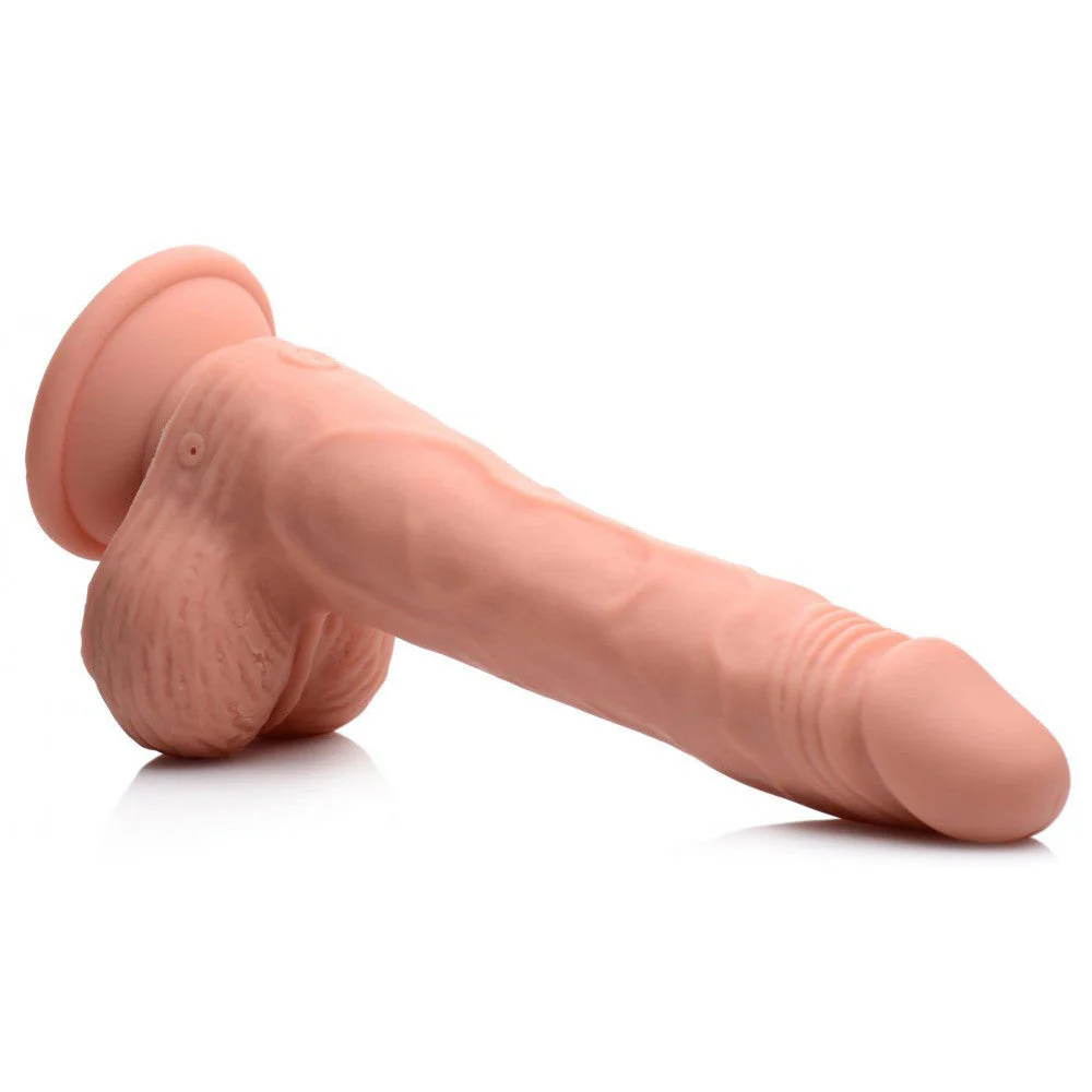 Thrusting and Vibrating 8 Inch Dildo - Image 5