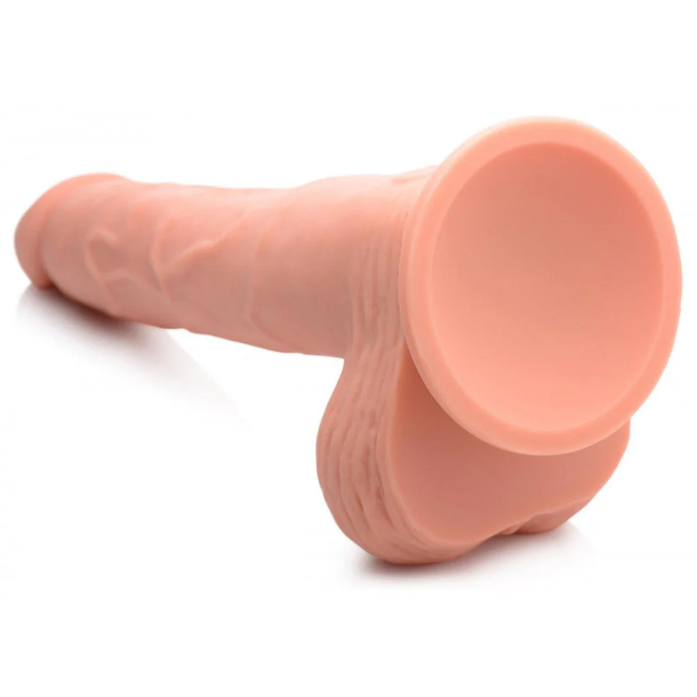 Thrusting and Vibrating 8 Inch Dildo - Image 6