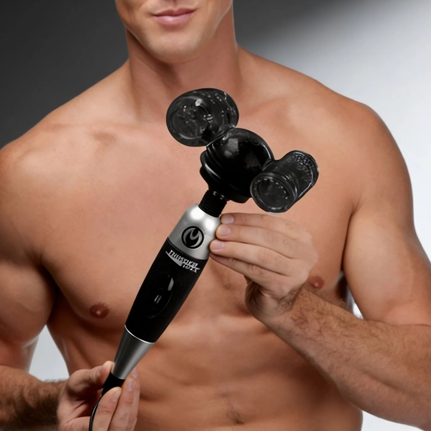 Thunder Stroke 2 in 1 Wand Masturbation Attachment - Image 5