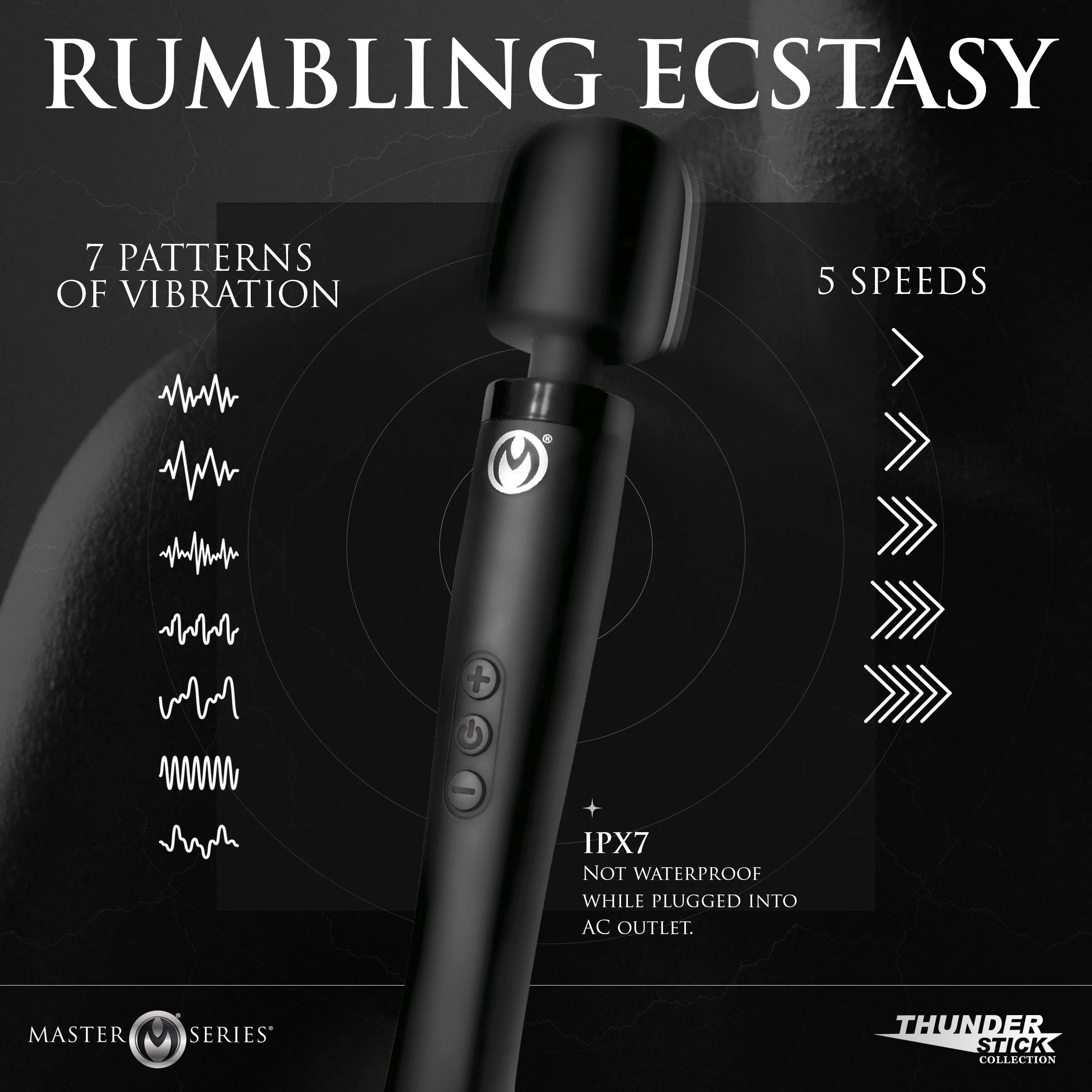 Thunderstick Pro Silicone Wand Massager - Image 5