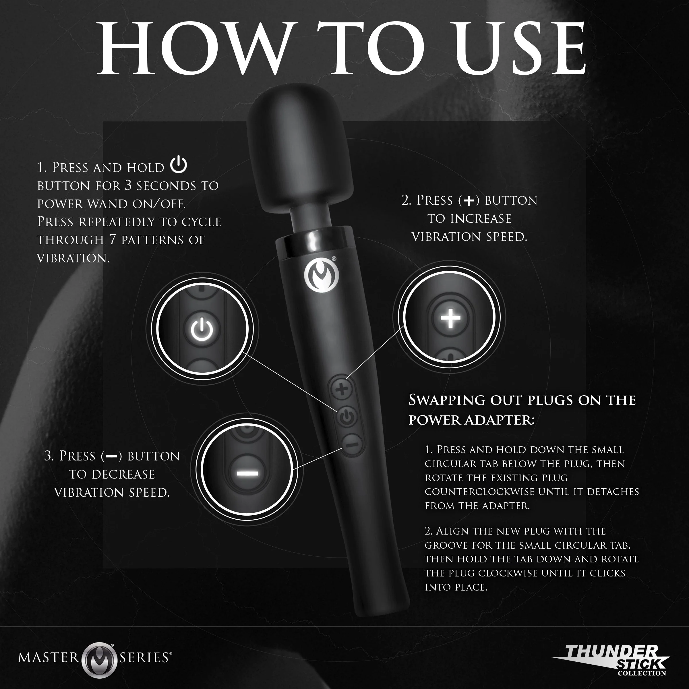 Thunderstick Pro Silicone Wand Massager - Image 8