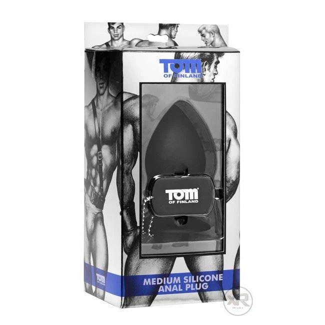 Tom of Finland Medium Silicone Anal Plug - Image 4