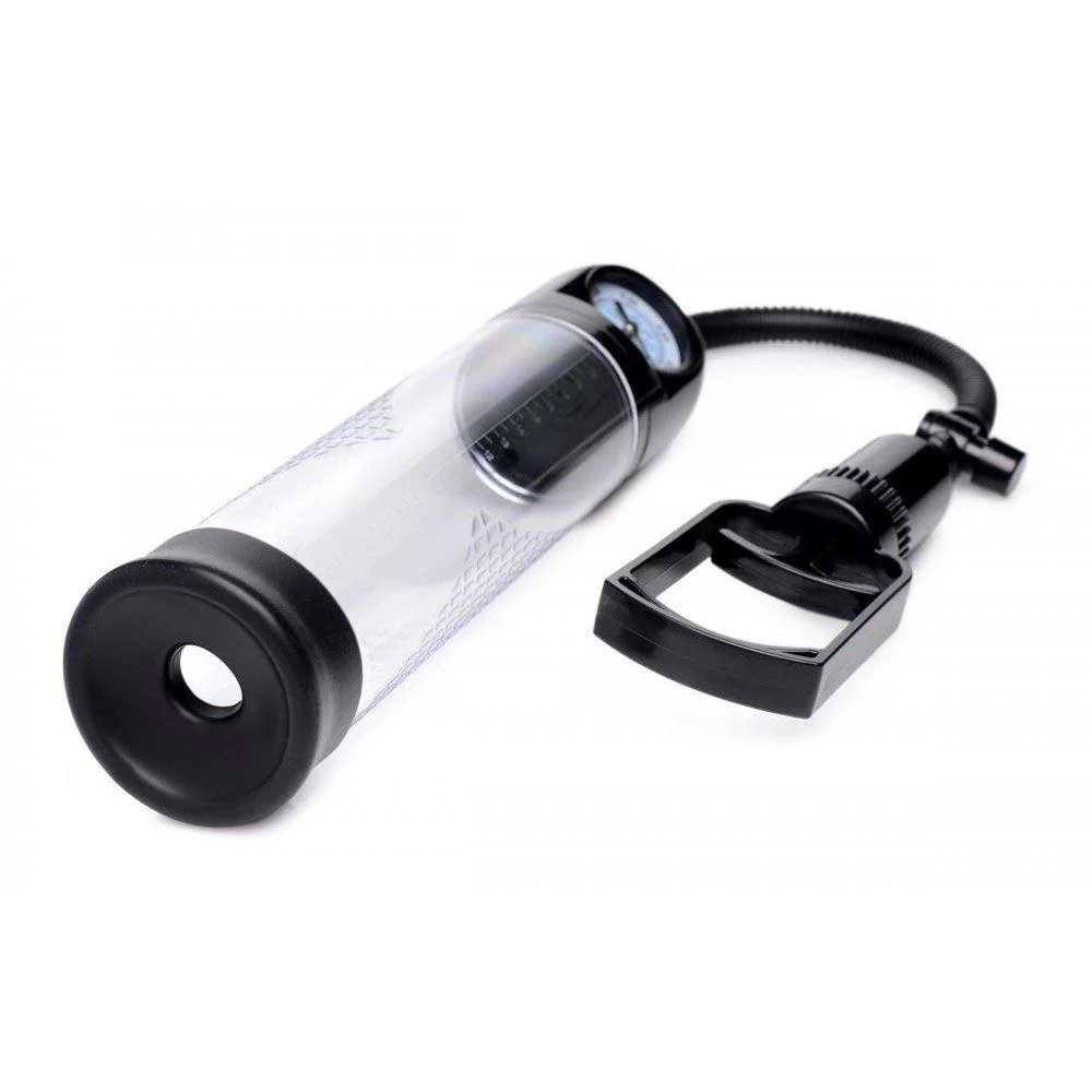 Trigger Penis Pump with Built-in Pressure Gauge - Image 7
