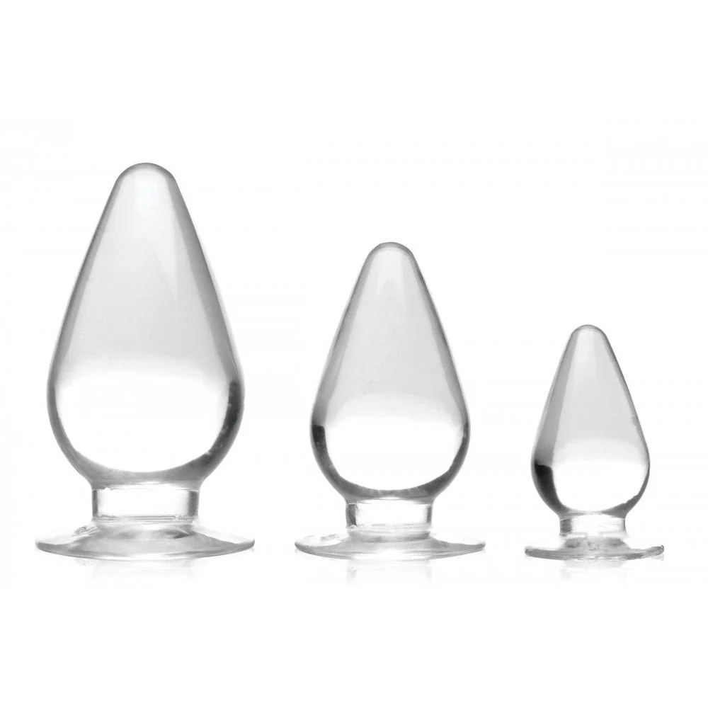 Triple Cones 3 Piece Anal Plug Set - Image 2