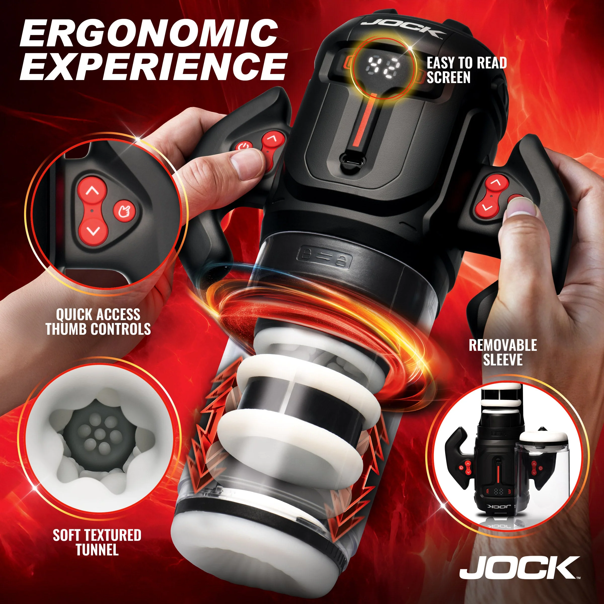 Turbo Spin Thrusting & Rotating Masturbator - Image 3
