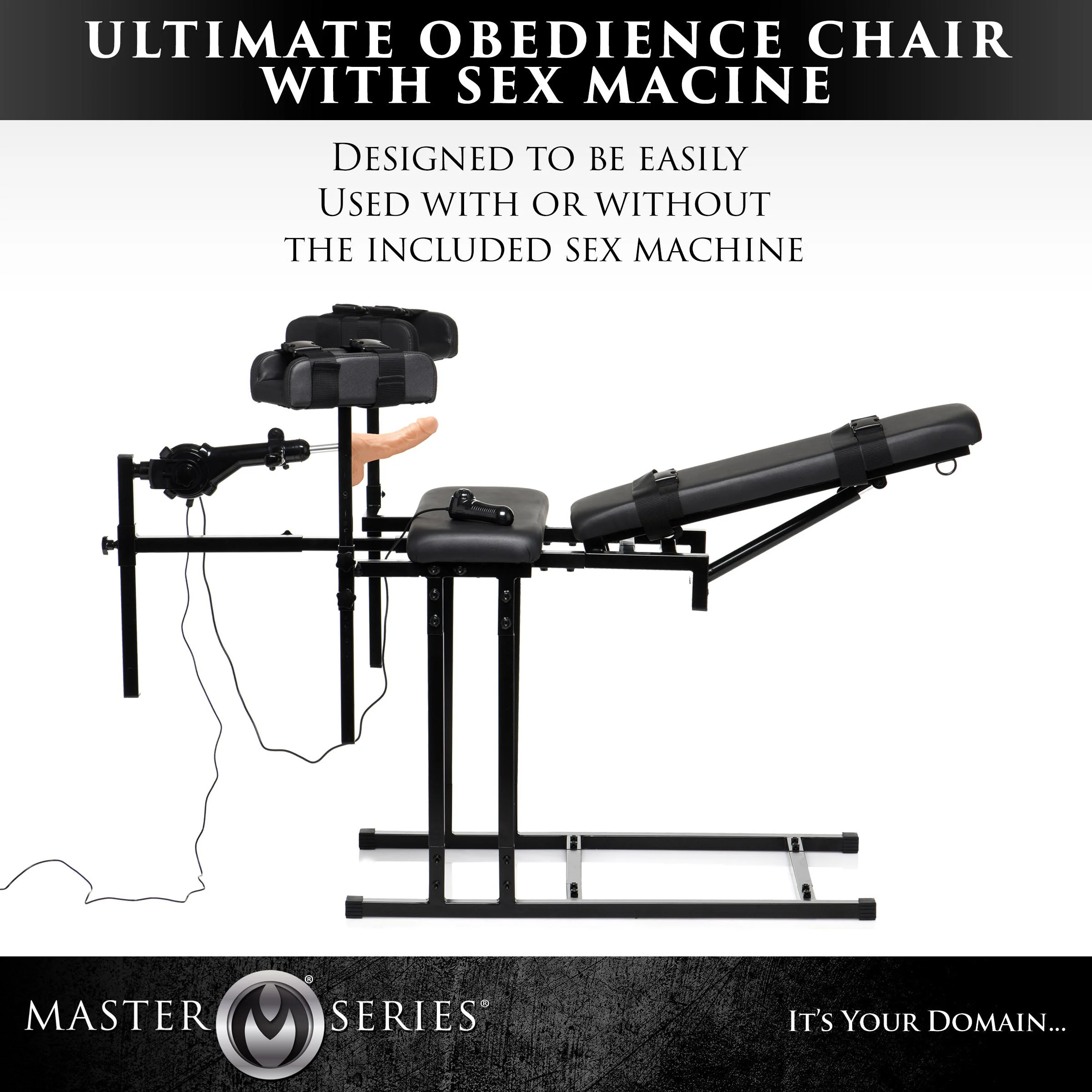 Ultimate Obedience Chair with Sex Machine - Image 4