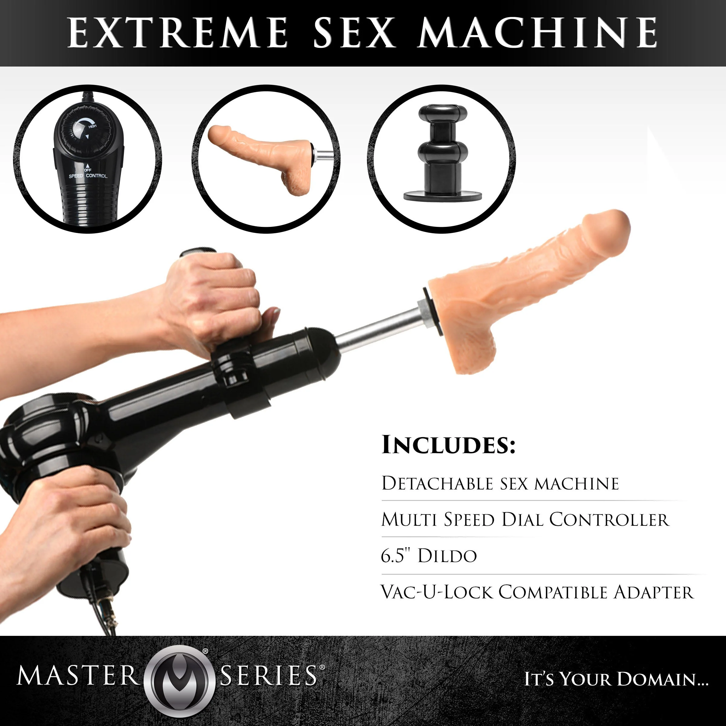 Ultimate Obedience Chair with Sex Machine - Image 5