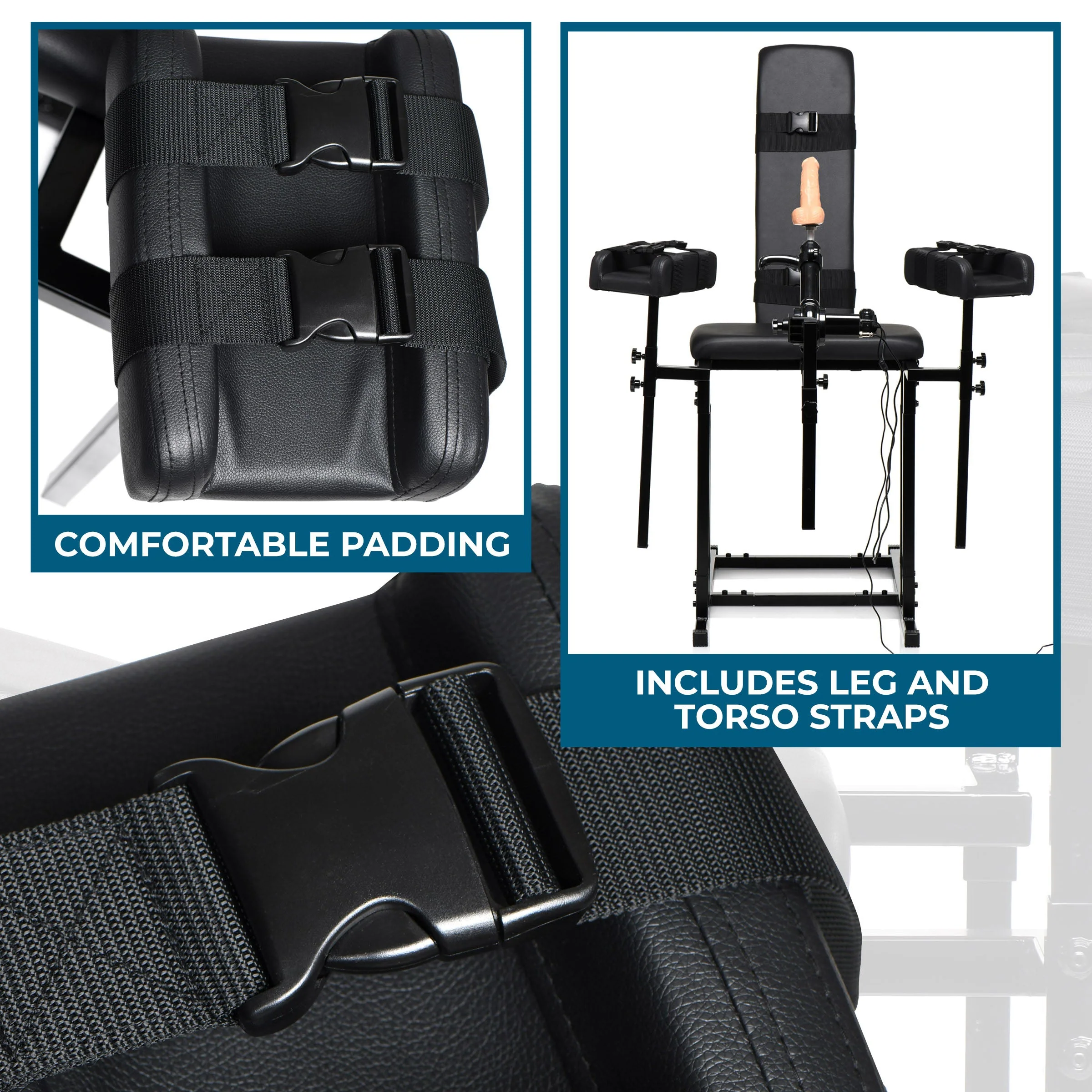 Ultimate Obedience Chair with Sex Machine - Image 6