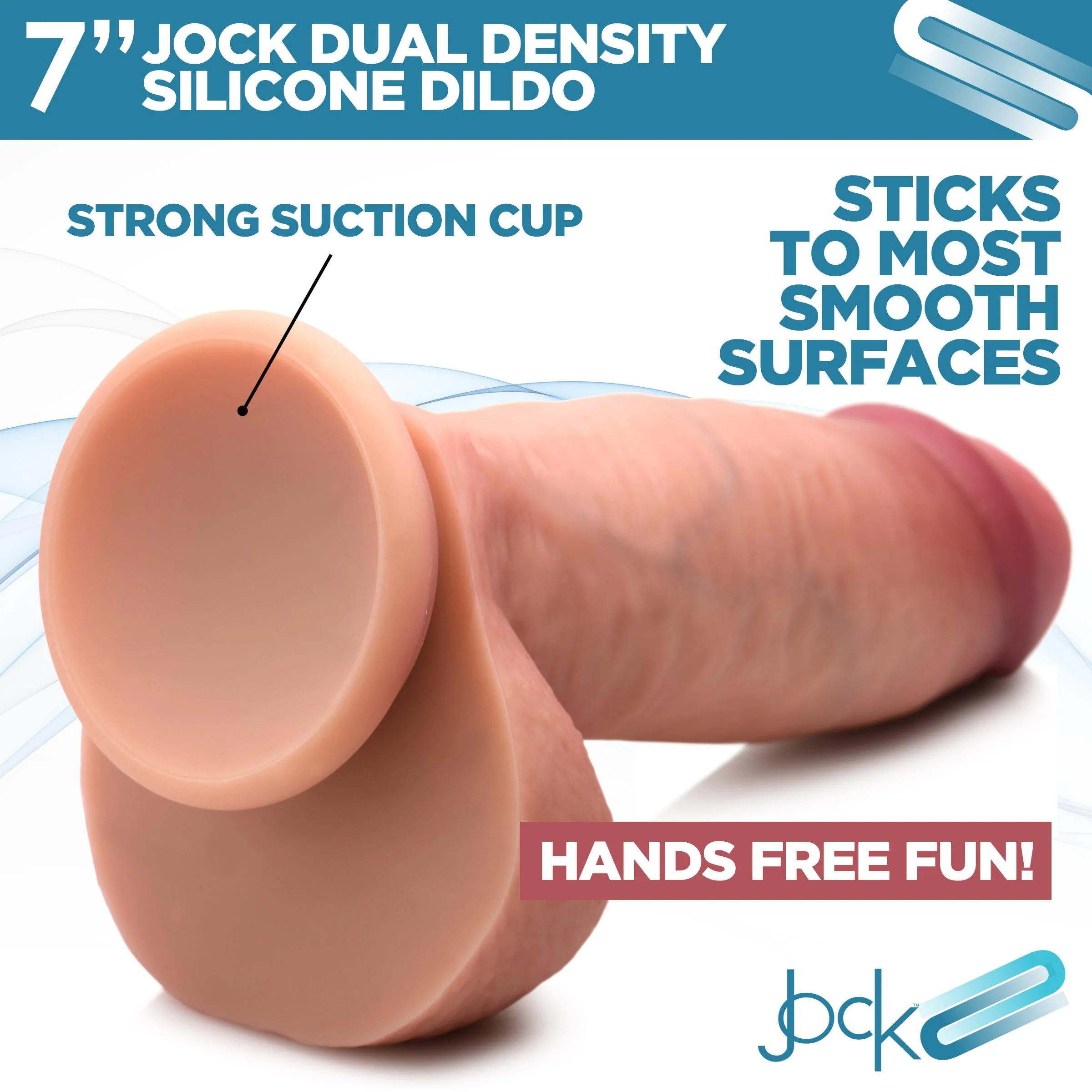 Ultra Realistic Dual Density Silicone Dildo with Balls - Image 4