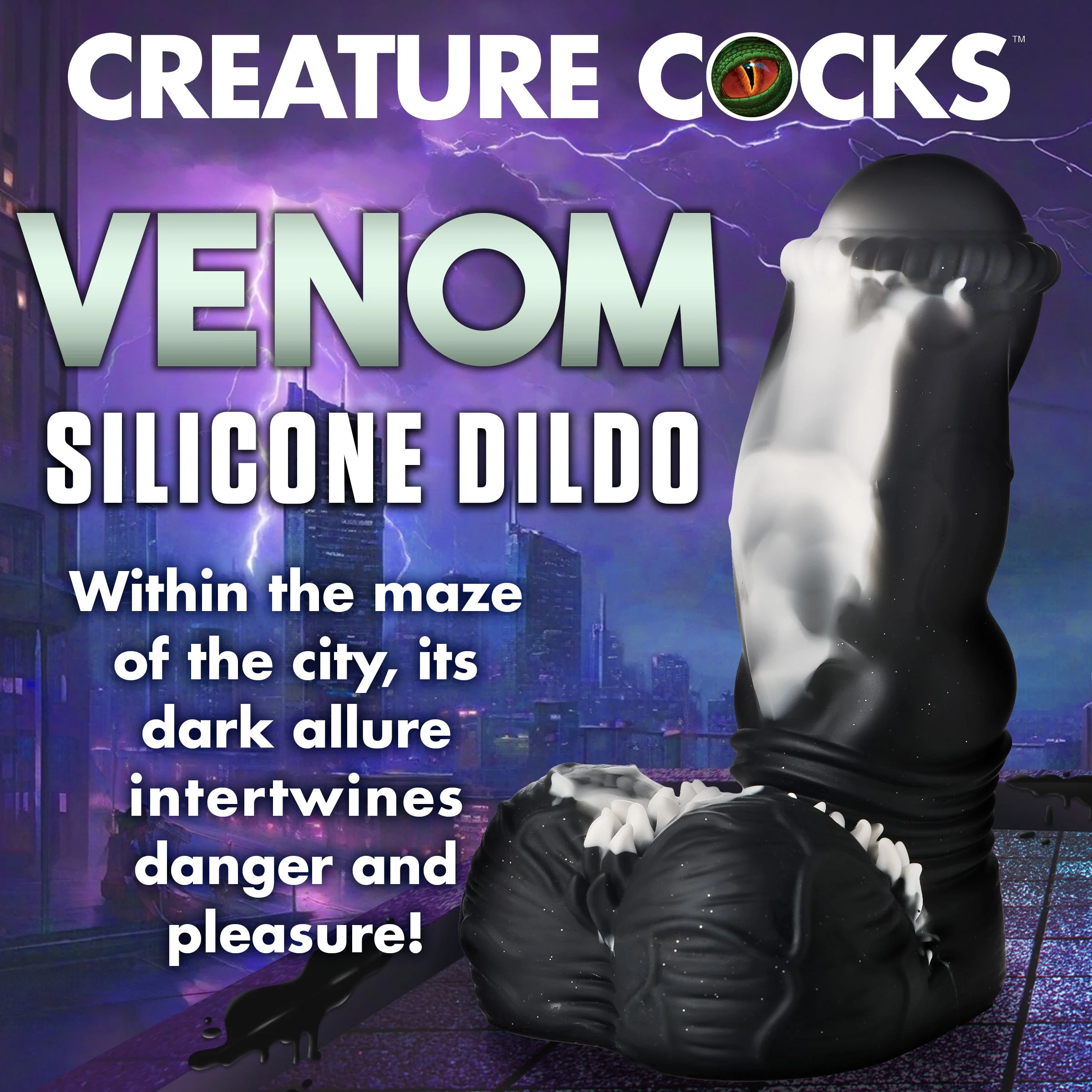 Venom Silicone Dildo - Image 2