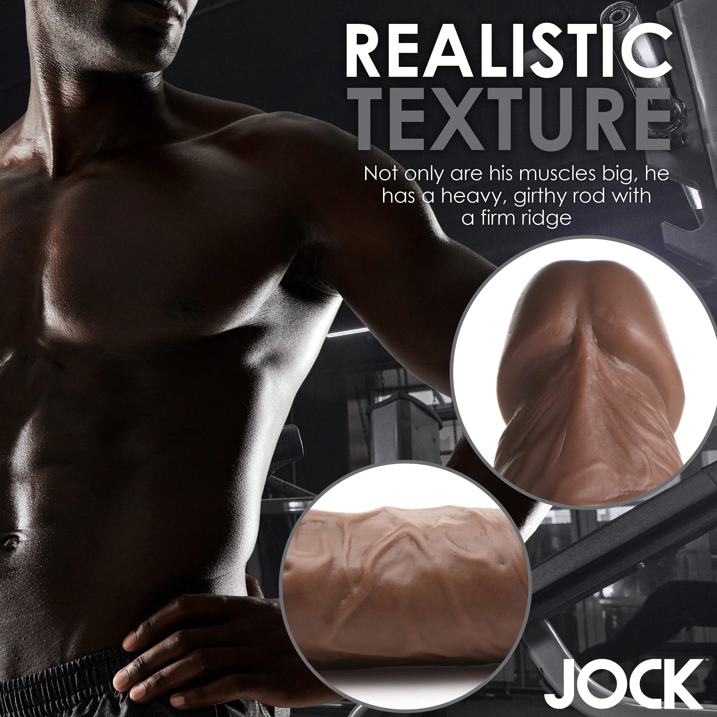 Weightlifting Wesley 7 Inch Dildo - Image 6