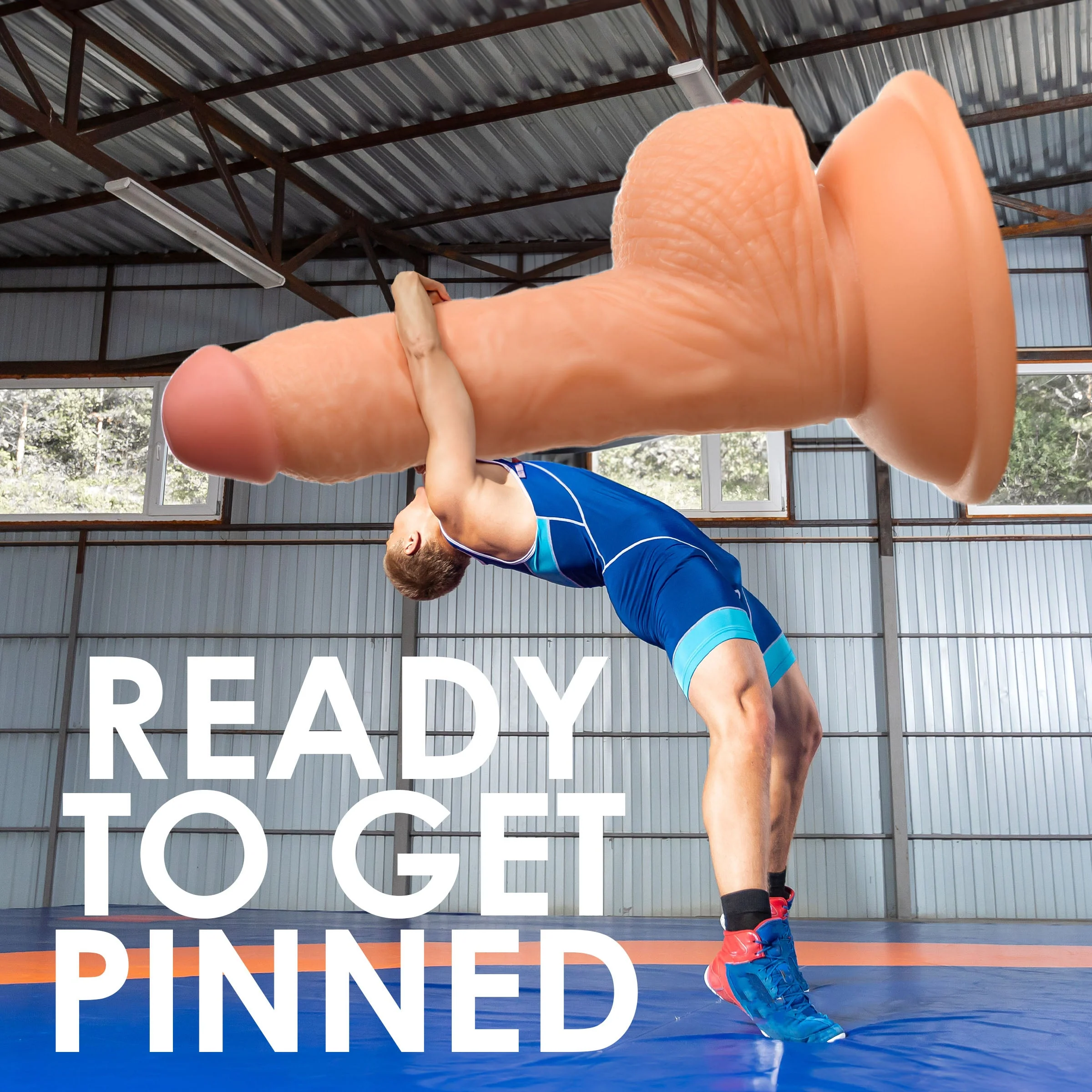 Wrestling Wayne 7 inch Dildo - Image 3