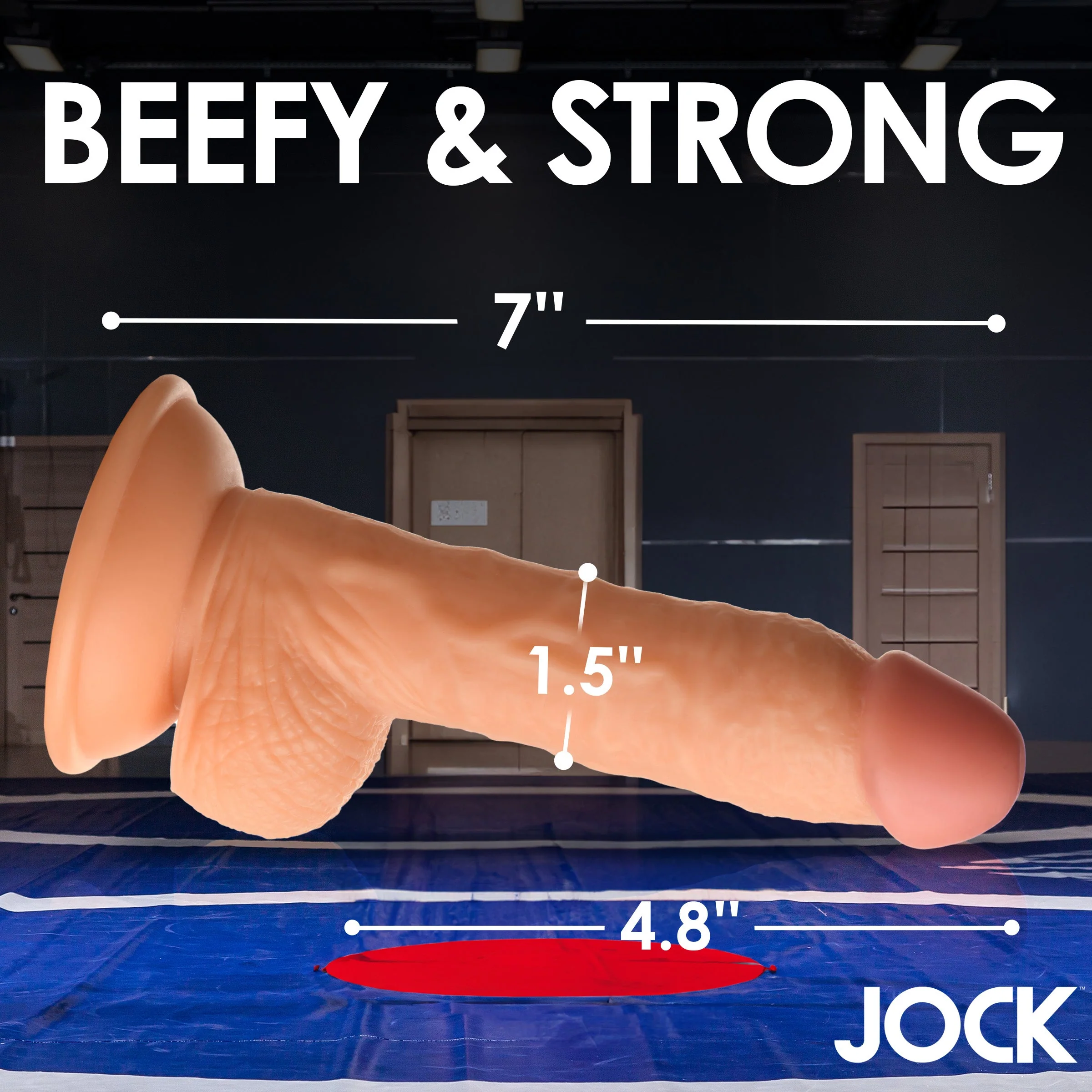 Wrestling Wayne 7 inch Dildo - Image 4